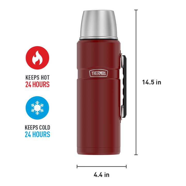 2L Stainless King™ Beverage Bottle