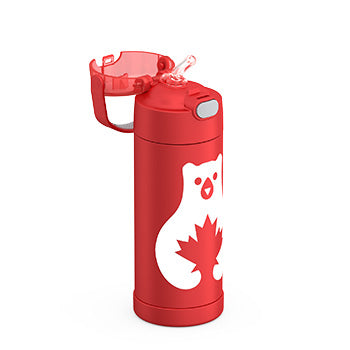 410 ml Funtainer® Water Bottle - Canadiana Bear