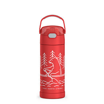 410 ml Funtainer® Water Bottle - Canadiana Rowing Bear