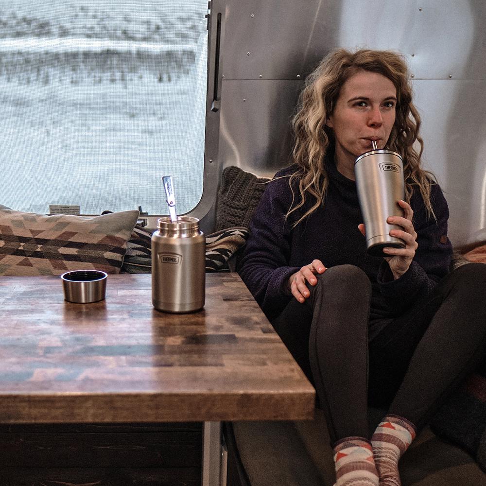 710 ml Icon™ Cold Tumbler With Straw