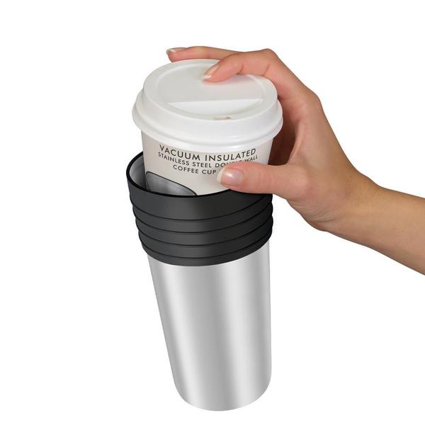 Isolateur de tasse à café en acier inoxydable