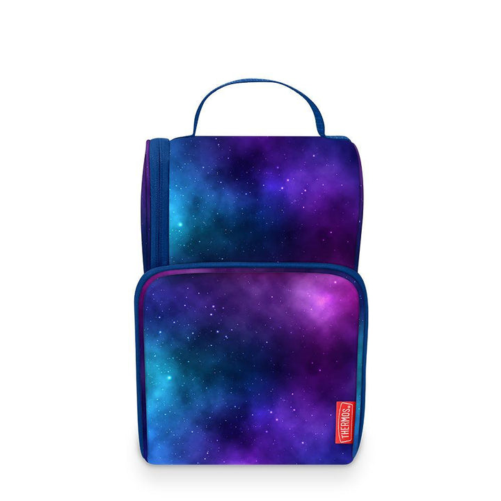 Tween Dual Lunch Box Galaxy Navy/Purple