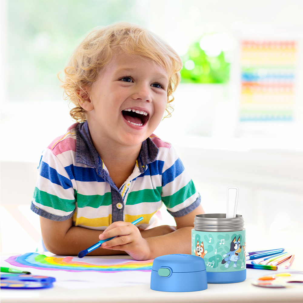 290 ml Funtainer® Food Jar Bluey