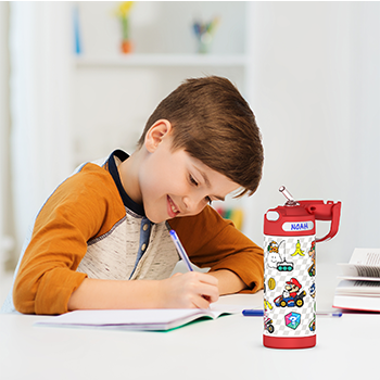 410 ml Funtainer® Water Bottle Mario Kart
