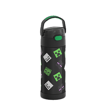 410 ml Funtainer® Water Bottle Minecraft