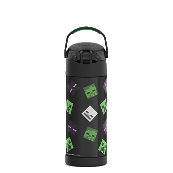 410 ml Funtainer® Water Bottle Minecraft