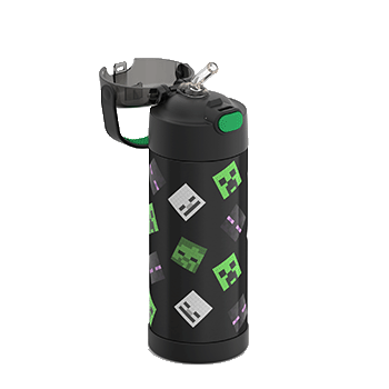 410 ml Funtainer® Water Bottle Minecraft