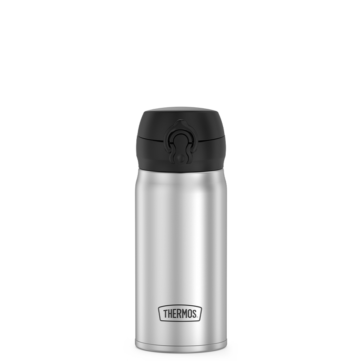 12oz Stainless Steel Direct Drink Bottle, Stainless Steel.