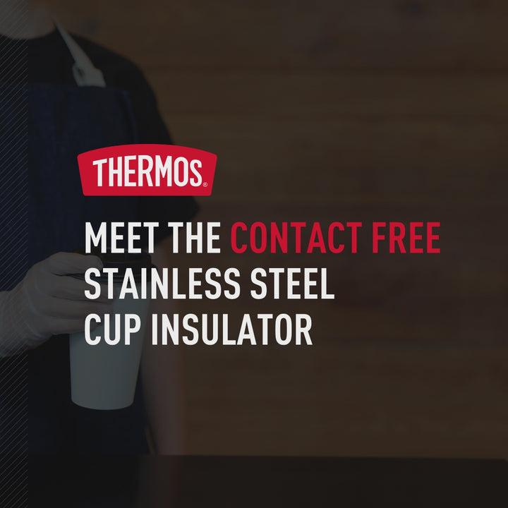 Isolateur de tasse à café en acier inoxydable